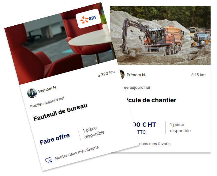Exemple d'annonces